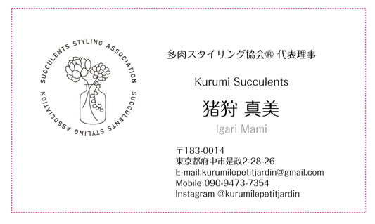 多肉スタイリスト®︎発注用