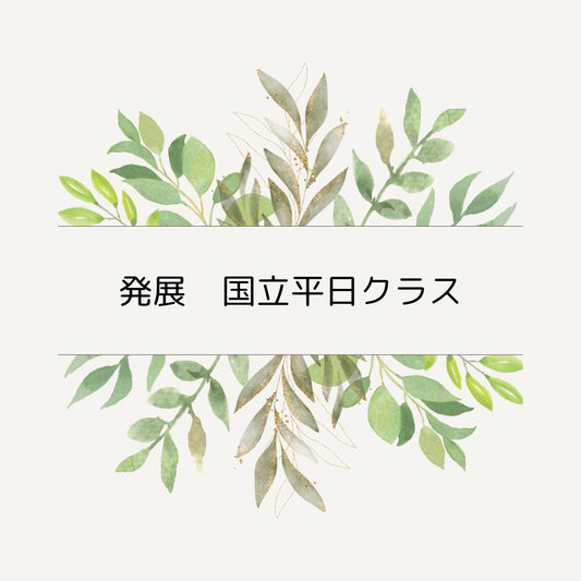 多肉スタイリング　発展コース  国立平日クラス