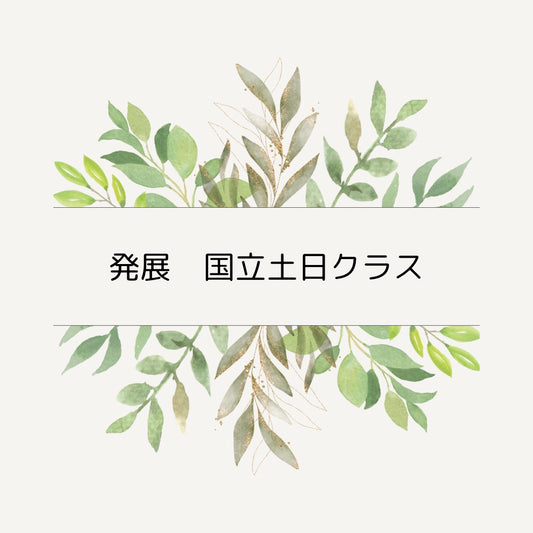 多肉スタイリング　発展コース  国立土日クラス
